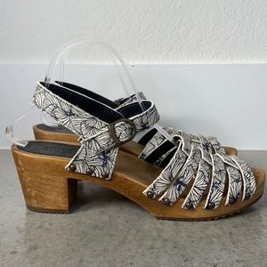 Sanita Mida Womens In Black/White Womens 41 (10.5-11)